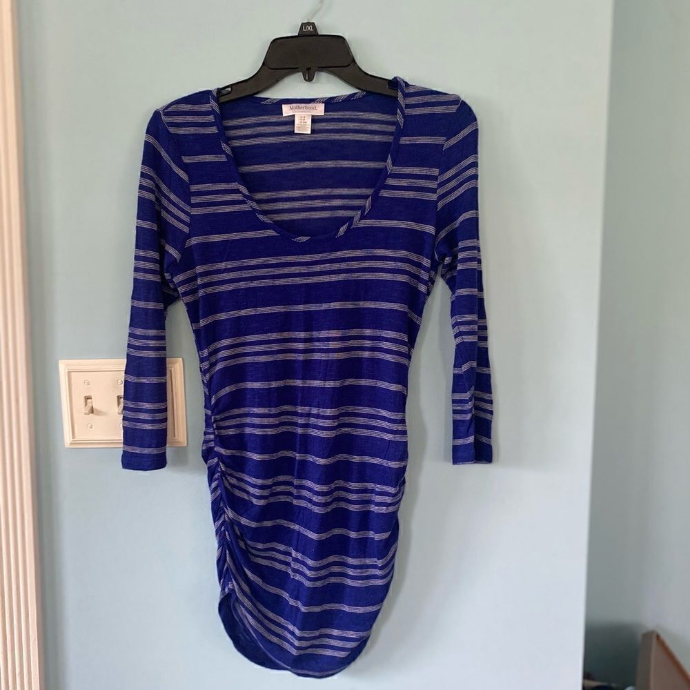 Motherhood Maternity Striped Top